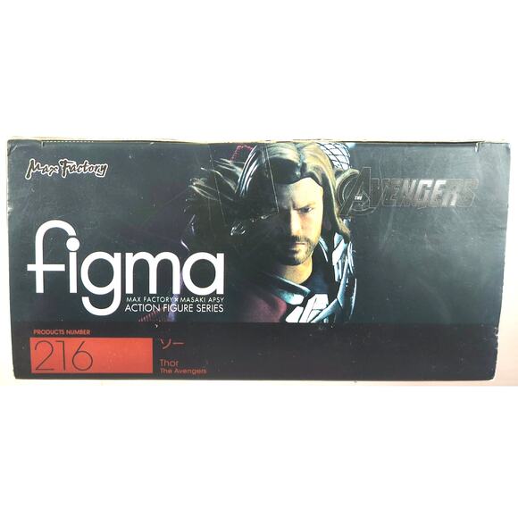 Figma Max Factory Masaki Apsy The Avengers THOR #216, New, See Pics/Descr. - Picture 7 of 10